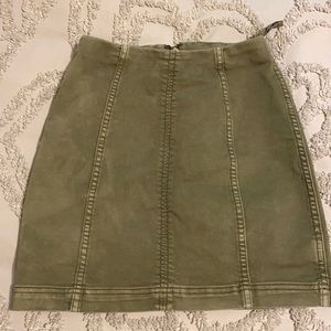 Free People Modern Femme Pencil Skirt